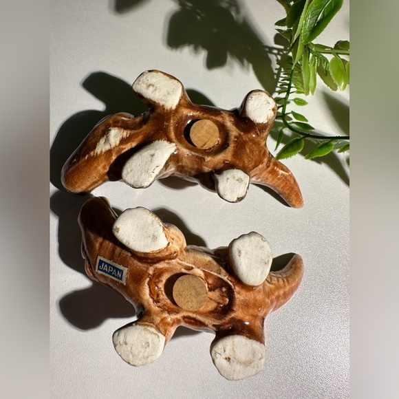 Vintage Hand painted Alligator Salt & Pepper Shaker Set • Made in Japan - Picture 8 of 9